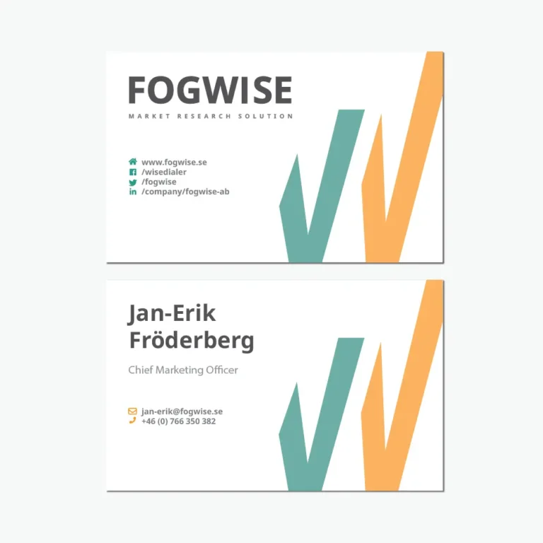 Fogwise Business Cards