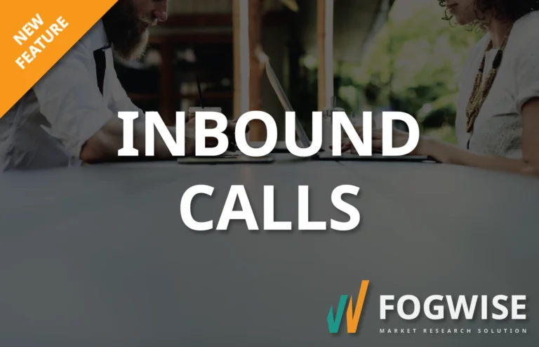 Fogwise - New feature: Inbound Calls - Twitter
