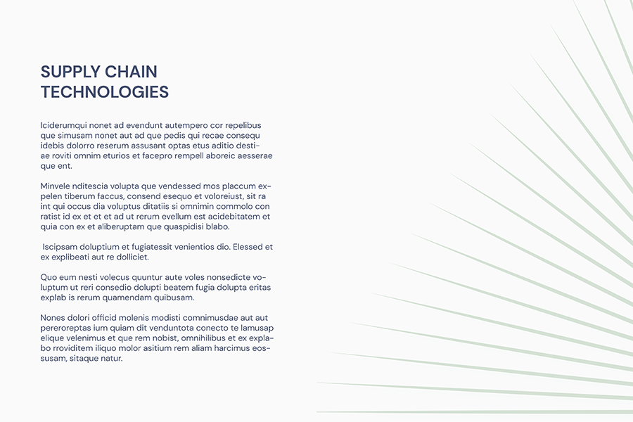 Presentation Slides - Supply Chain Technologies