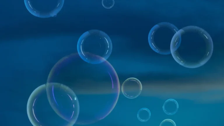 Bubbles visualizing Online Mentions - via Freepik