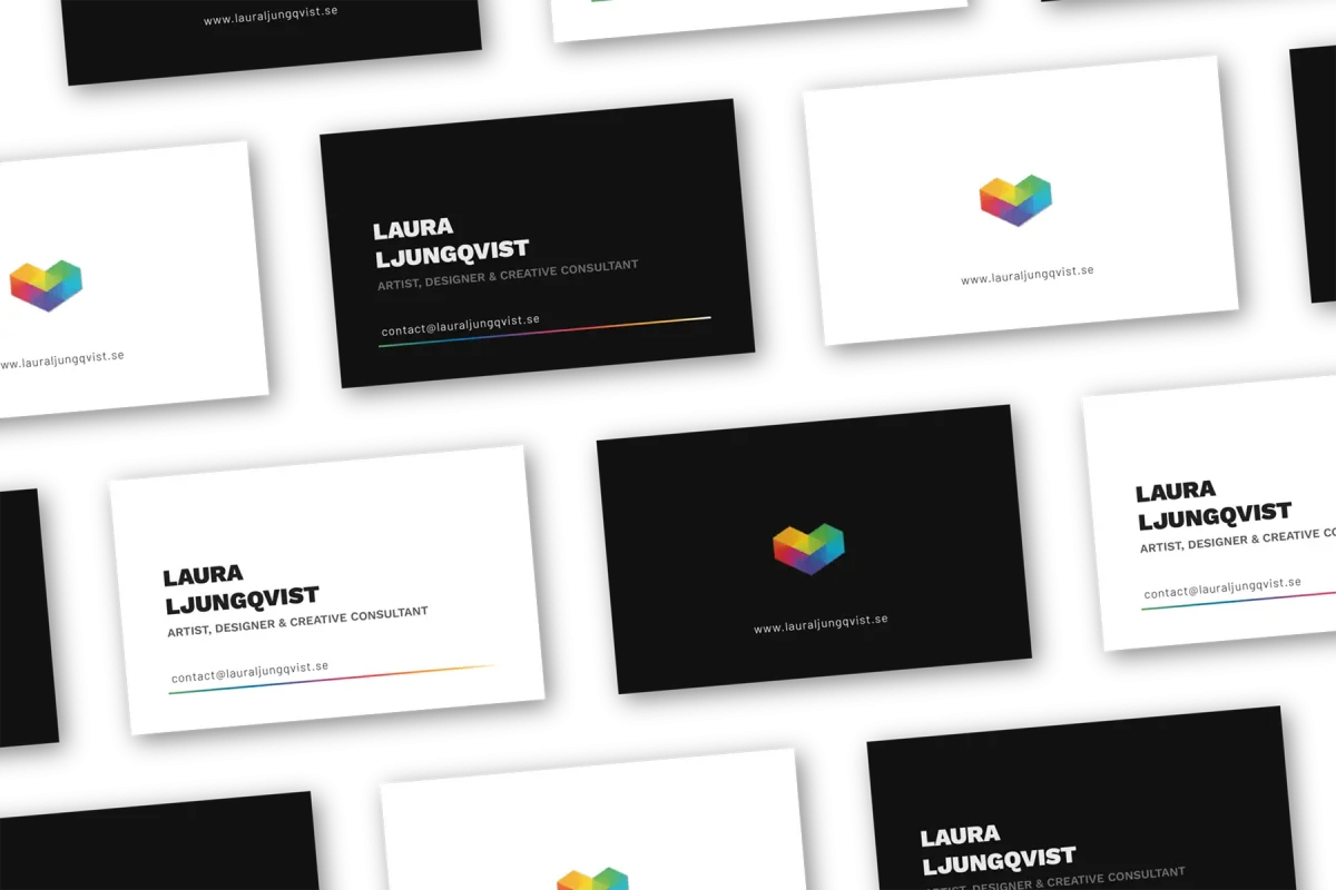 Laura Ljungqvist Design Business Cards
