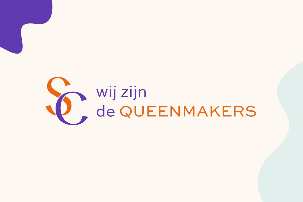 SheCredit landscape logo with branded background