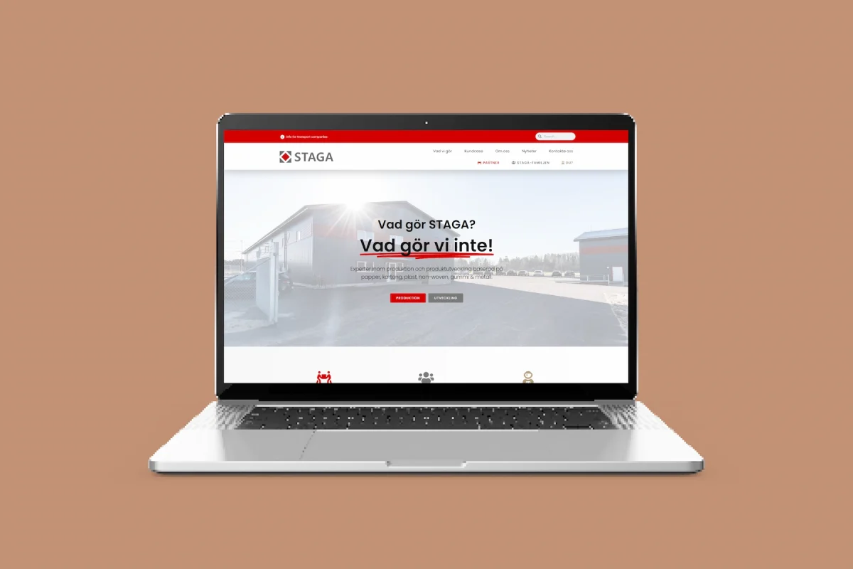 Staga Website & Technical SEO (2022)