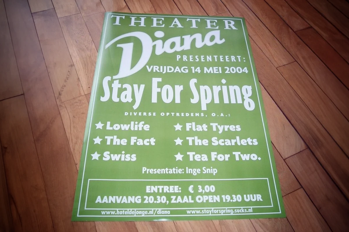 Stay For Spring Poster